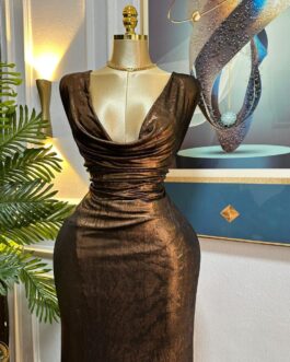 Zara metallic luxury Dress