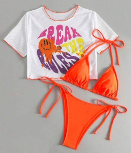 Classy 3in1 beach wear - Image 4